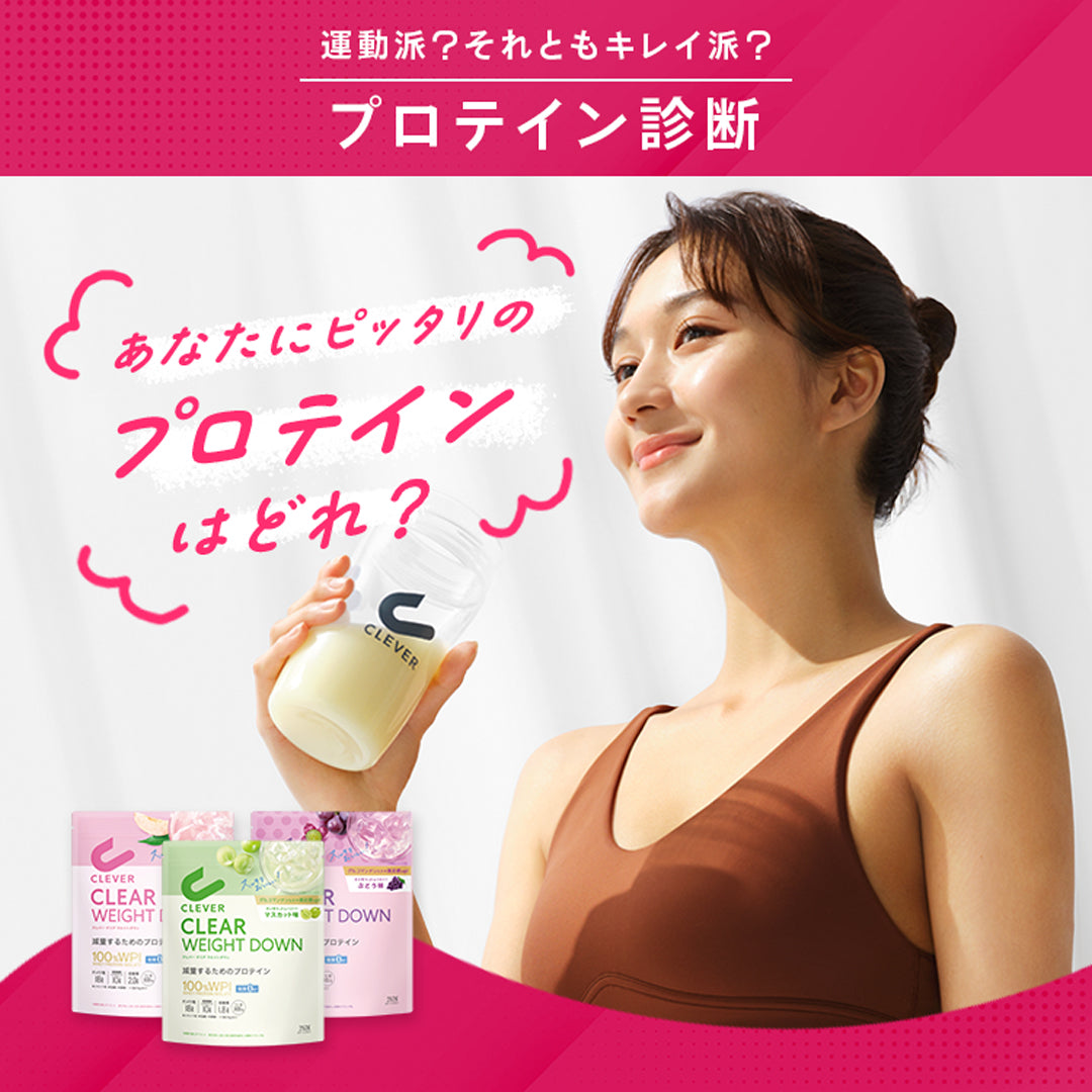 あなたにピッタリのプロテインはどれ？クレバー診断 – NatureLab Store