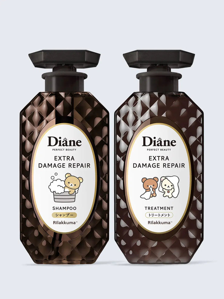 【リラックマコラボ】シャンプー&トリートメントセット 450mL×2 ダイアン パーフェクトビューティー