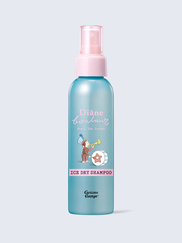 【おさるのジョージコラボ】ドライシャンプー ピーチティーソルベの香り ダイアンボヌール 120mL