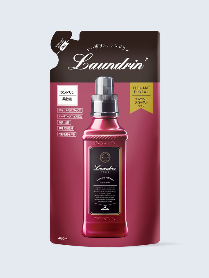 柔軟剤 詰替 エレガントフローラル ランドリン 480mL