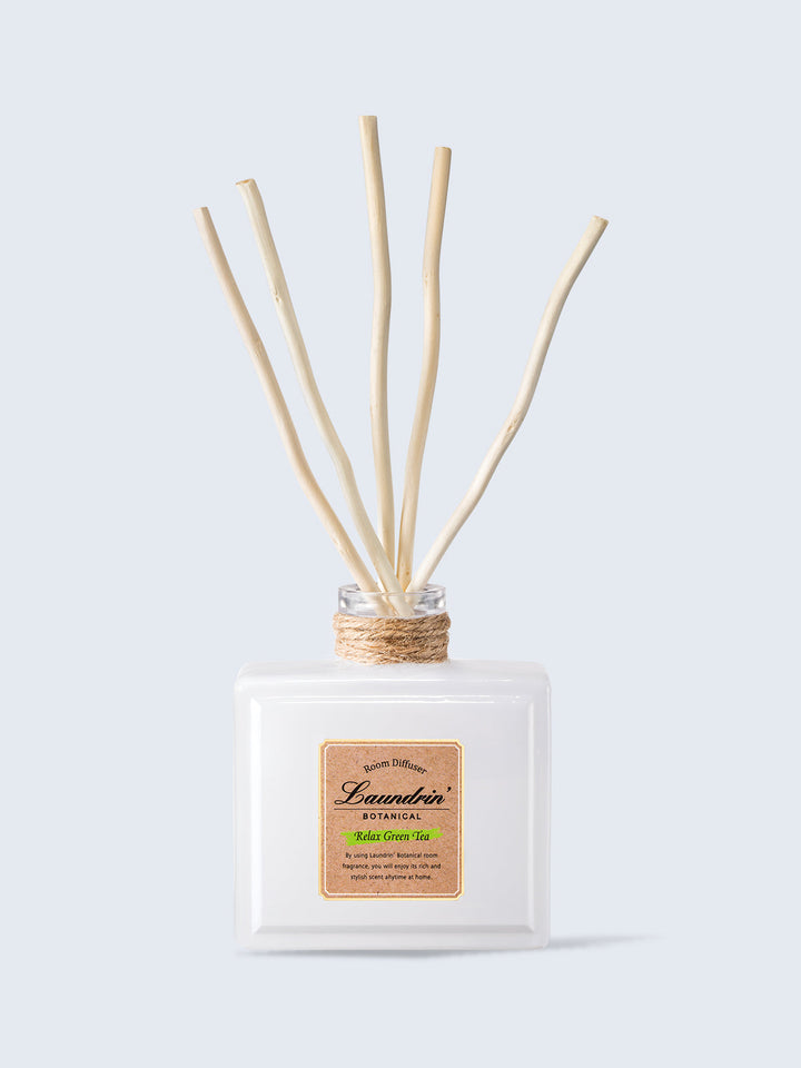 ルームディフューザー リラックスグリーンティー ランドリン ボタニカル 80mL