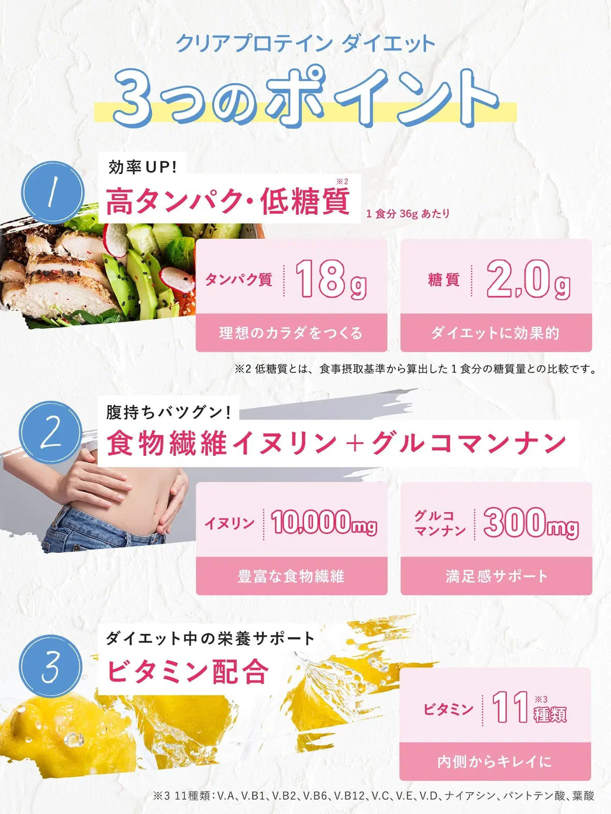 クリアプロテイン ウエイトダウン&コラーゲン×プロテインセット