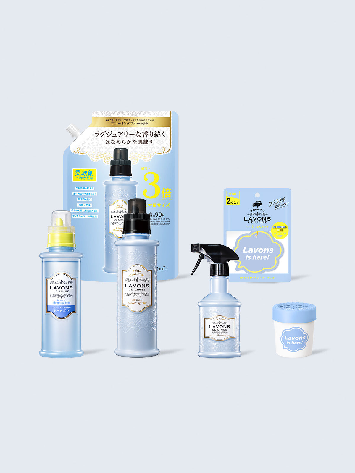 ブルーミングブルーの香り アソートセット ラボン - NatureLab Store