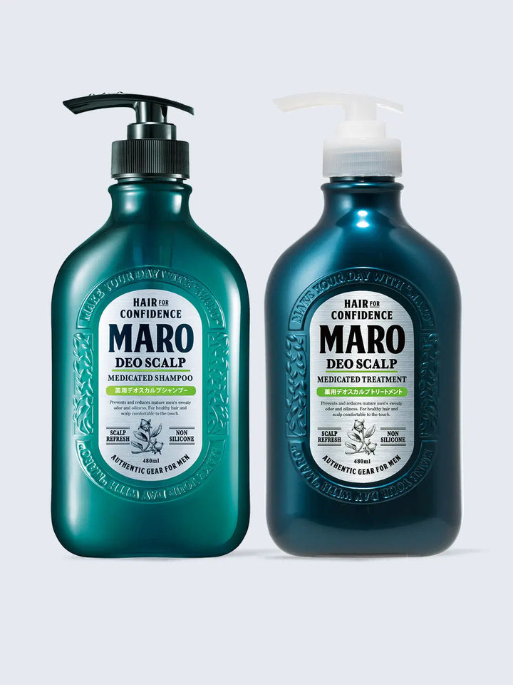 MARO 薬用デオスカルプシャンプー&トリートメントセット 480ml×2
