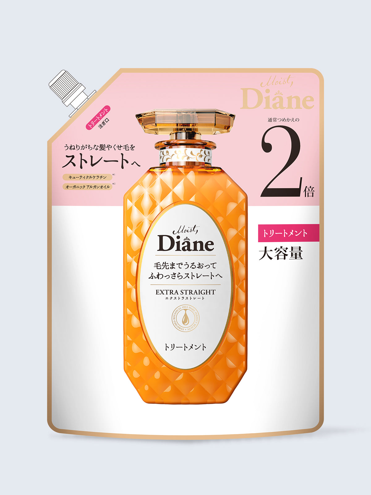 大容量】トリートメント [ストレート] フローラル&ベリーの香り