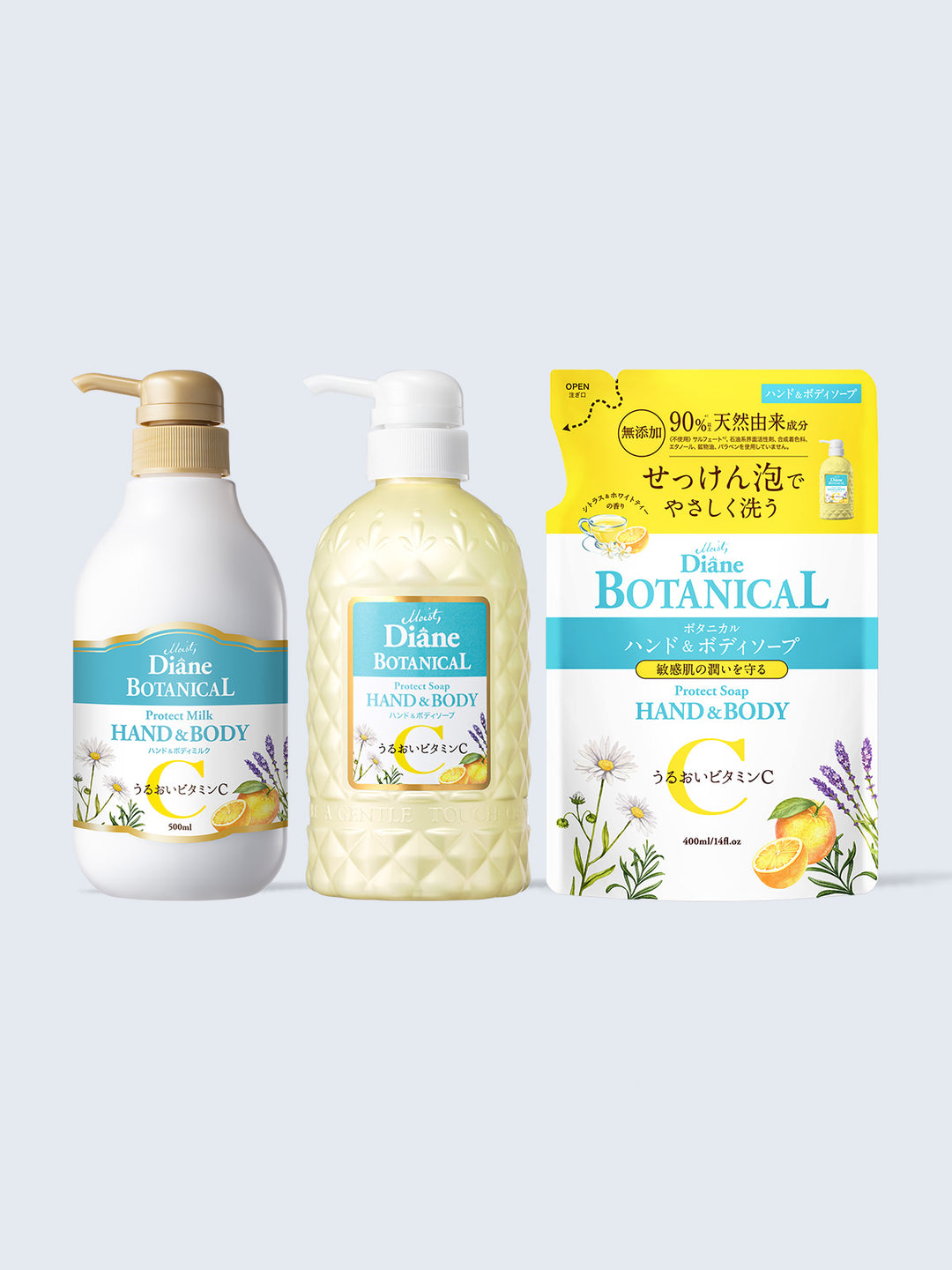 ボタニカル ボディミルク＆ボディソープ ビタミンCセット - NatureLab