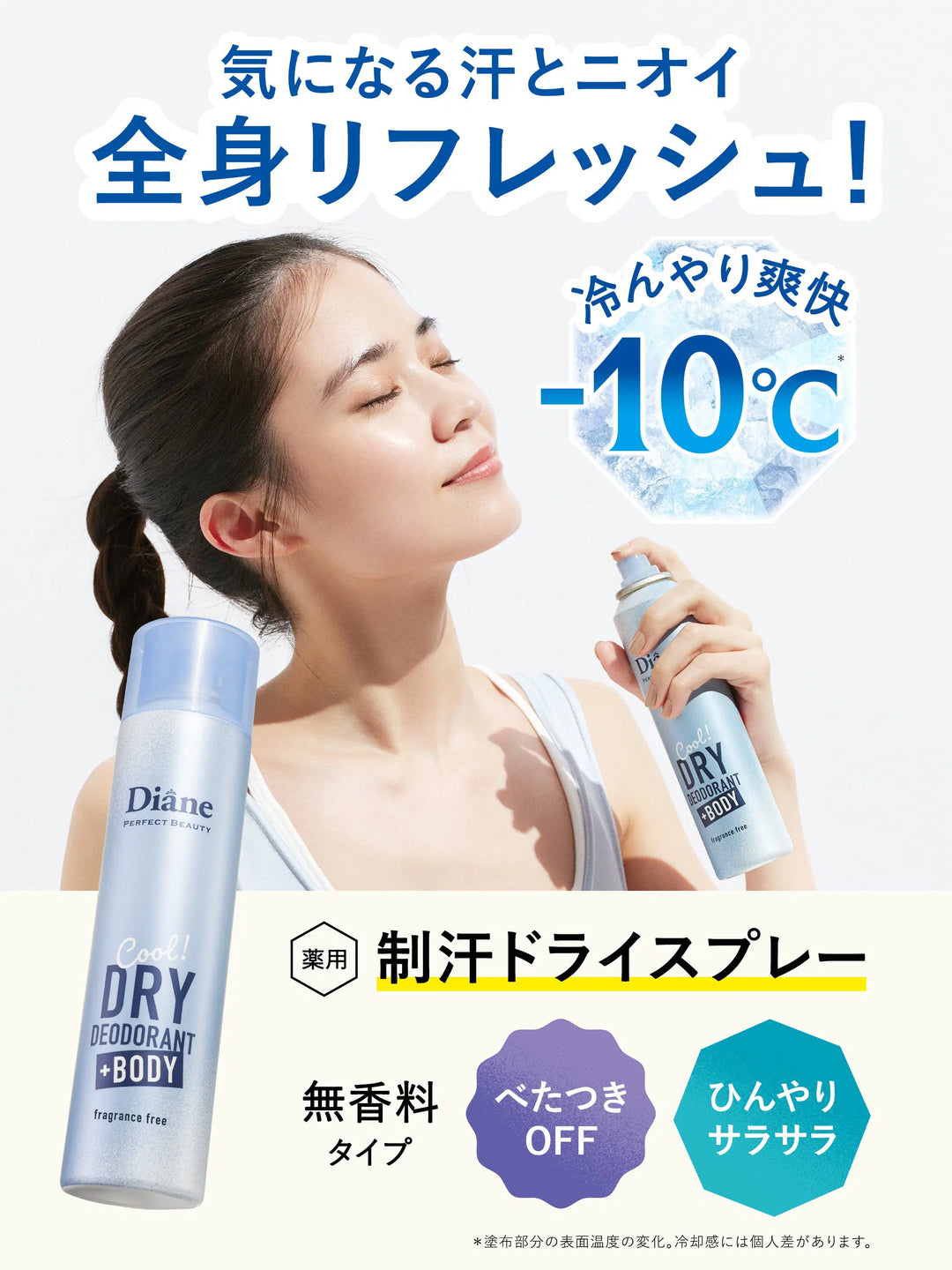 薬用デオドラントドライスプレー クール 無香料【医薬部外品