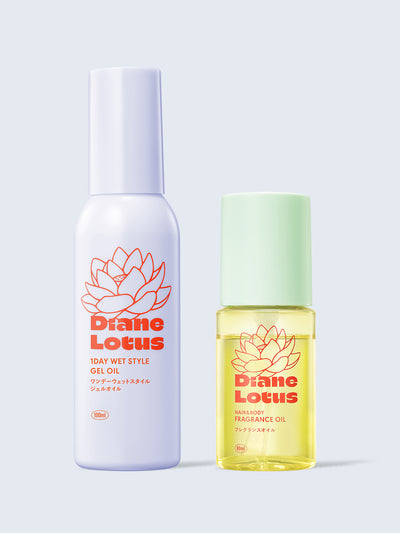 ジェルオイル＆フレグランスオイルセット ダイアンロータス