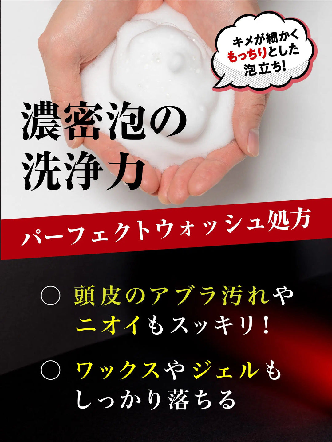 シャンプー パーフェクトウォッシュ [濃密泡] ジェントルミントの香り MARO17 マーロ17 350mL