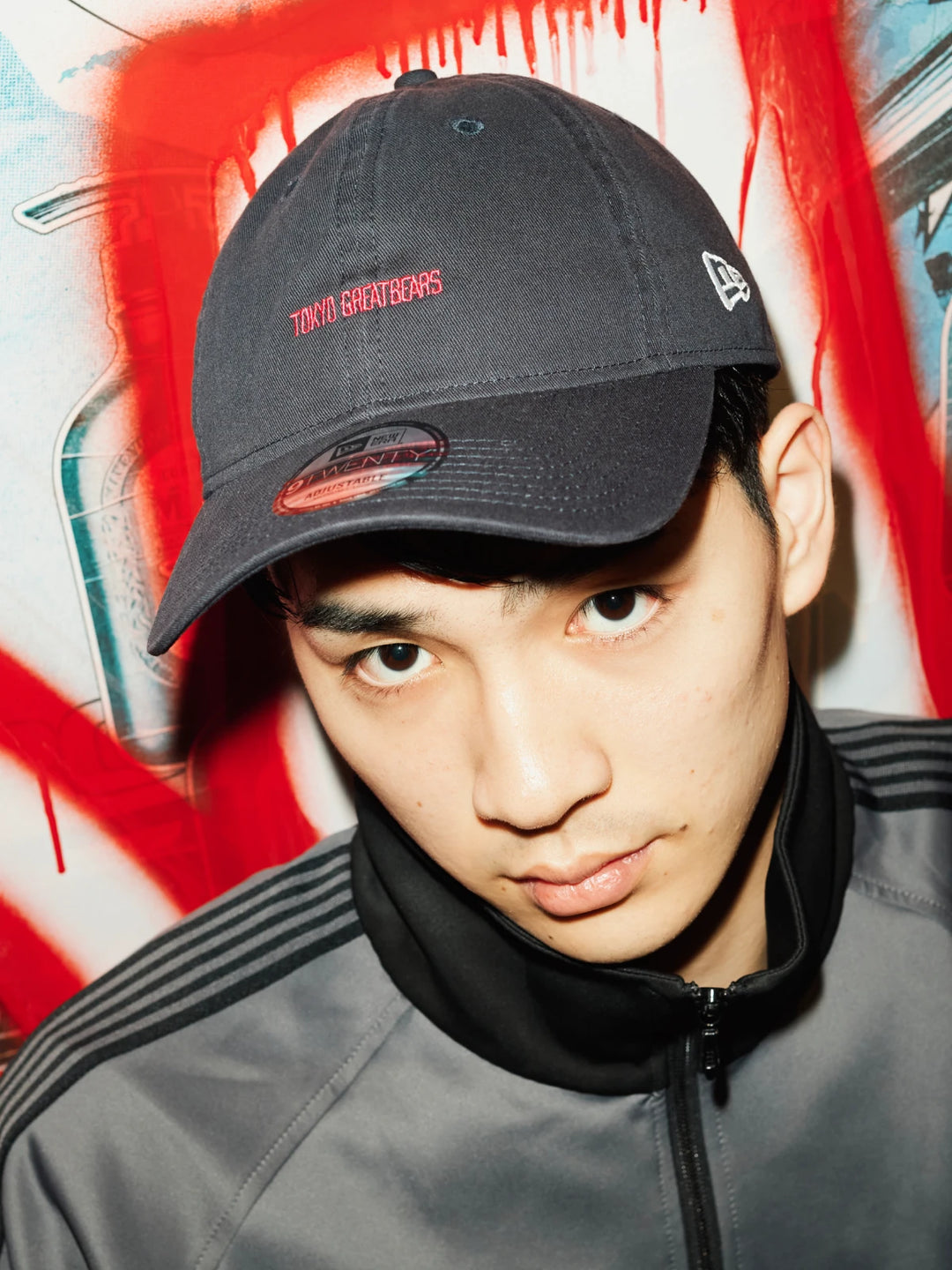 NEW ERA® × GREBEAR CAP 9TWENTY ™ (NAVY)