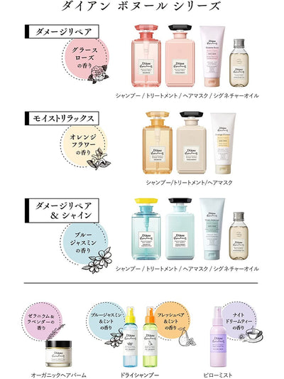 【ダイアン×ミニオンコラボデザイン】シャンプー＆トリートメント ジャスミンブルーの香り 500mL×2