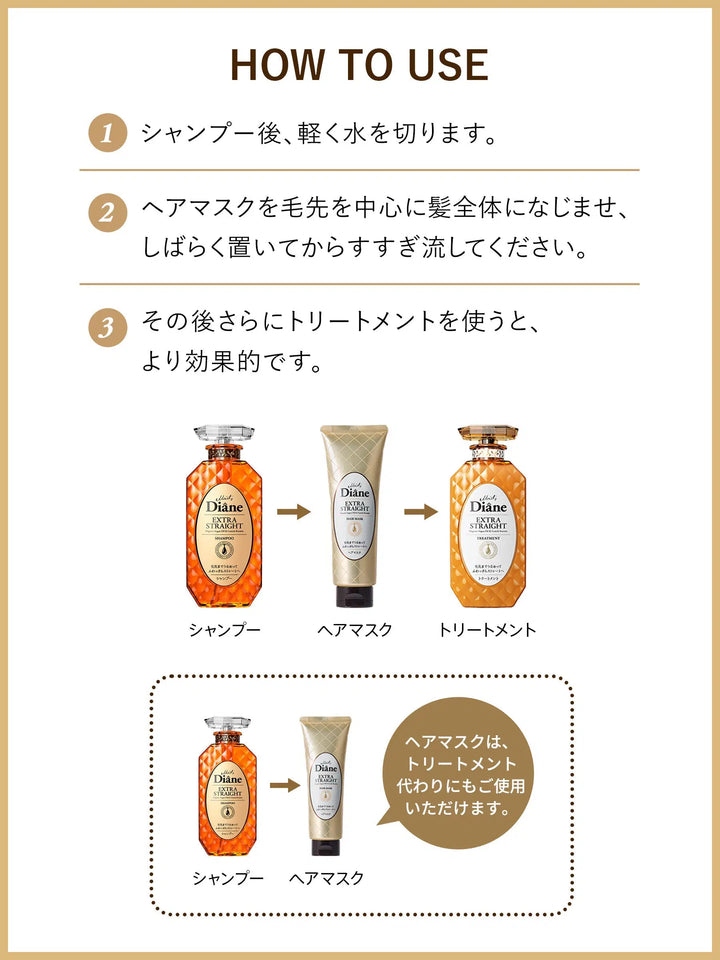 大容量サイズ】ヘアマスク [ストレート] フローラル&ベリーの香り