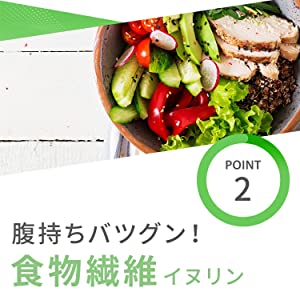 【腹持ちバツグン】食物繊維 イヌリン