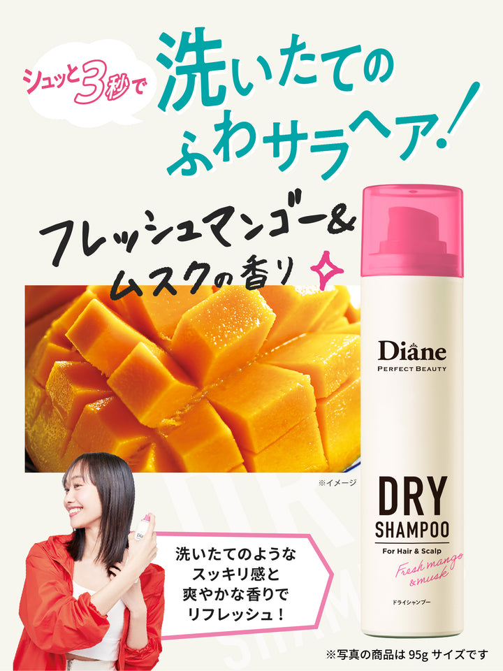 携帯用】ドライシャンプー [水のいらないシャンプー] フレッシュ