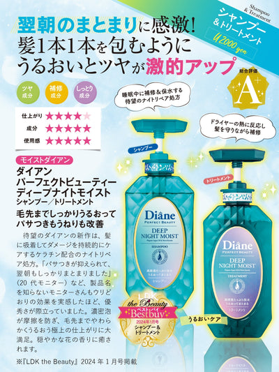 トリートメント ダイアン パーフェクトビューティー ディープナイトモイスト 450ML