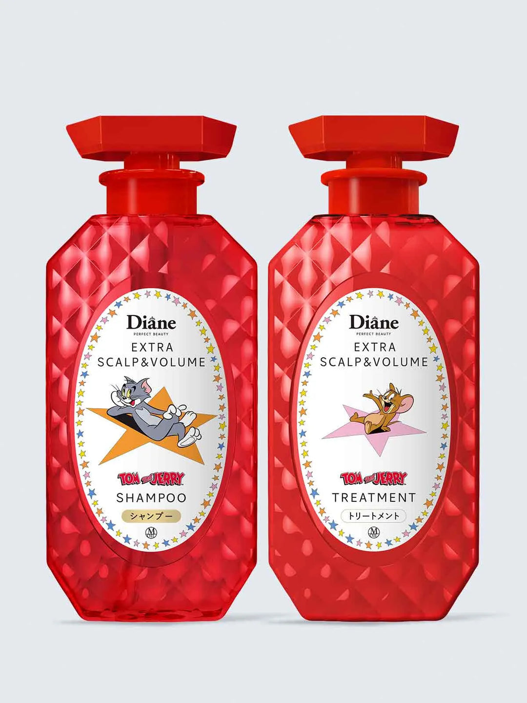 【トムとジェリーコラボ】シャンプー&トリートメントセット 450mL×2 ダイアン パーフェクトビューティー