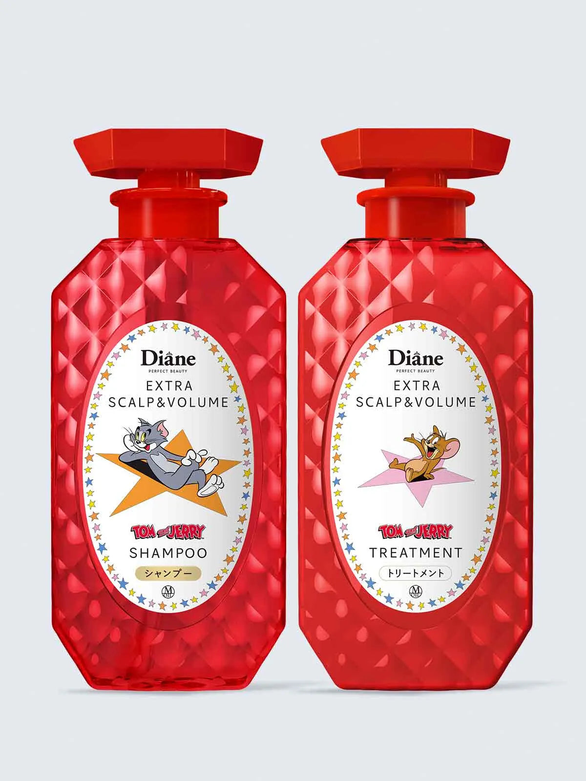 【トムとジェリーコラボ】シャンプー&トリートメントセット 450mL×2 ダイアン パーフェクトビューティー