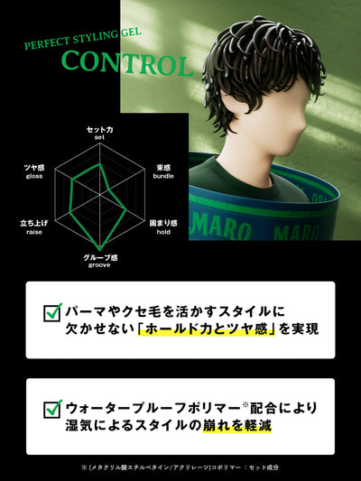 パーフェクトスタイリング ジェル コントロール MARO マーロ 80G