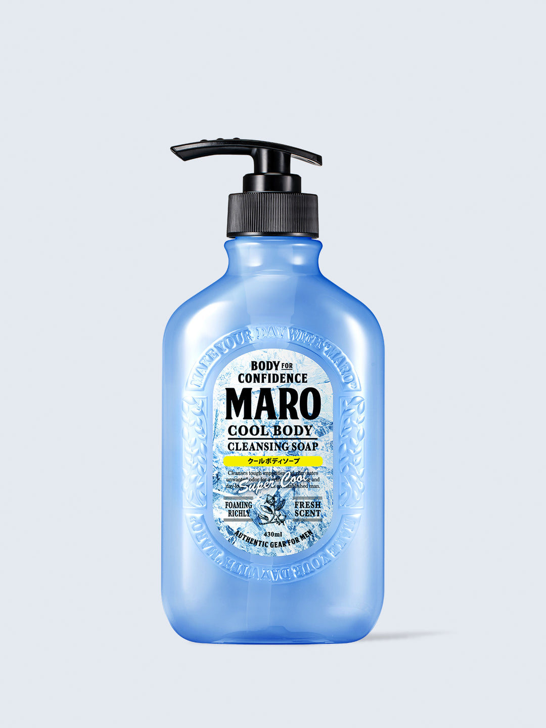 スーパークール】ボディソープ MARO マーロ 430mL - NatureLab Store