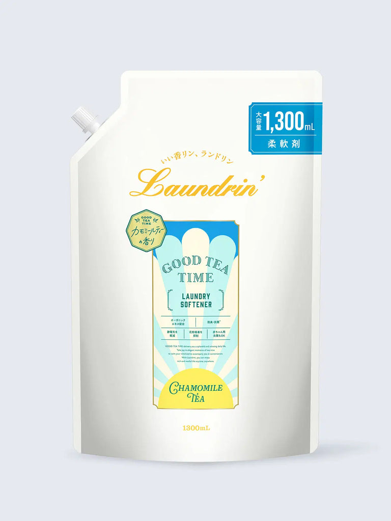 柔軟剤 カモミールティー 詰替大容量 ランドリン 1300ML - NatureLab
