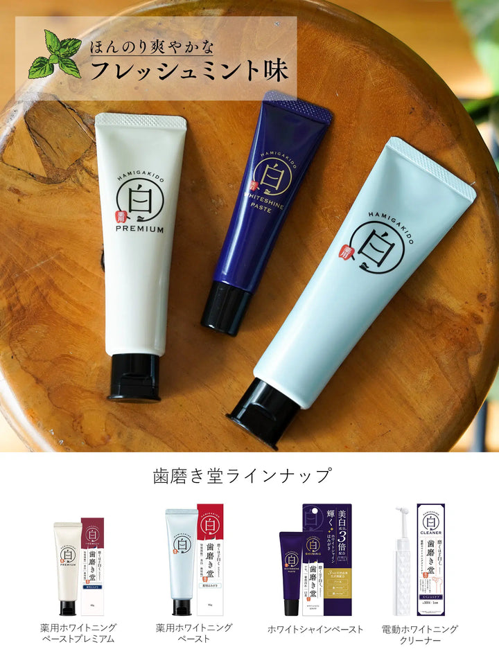 ホワイトシャインペースト 歯磨き堂 30G - NatureLab Store