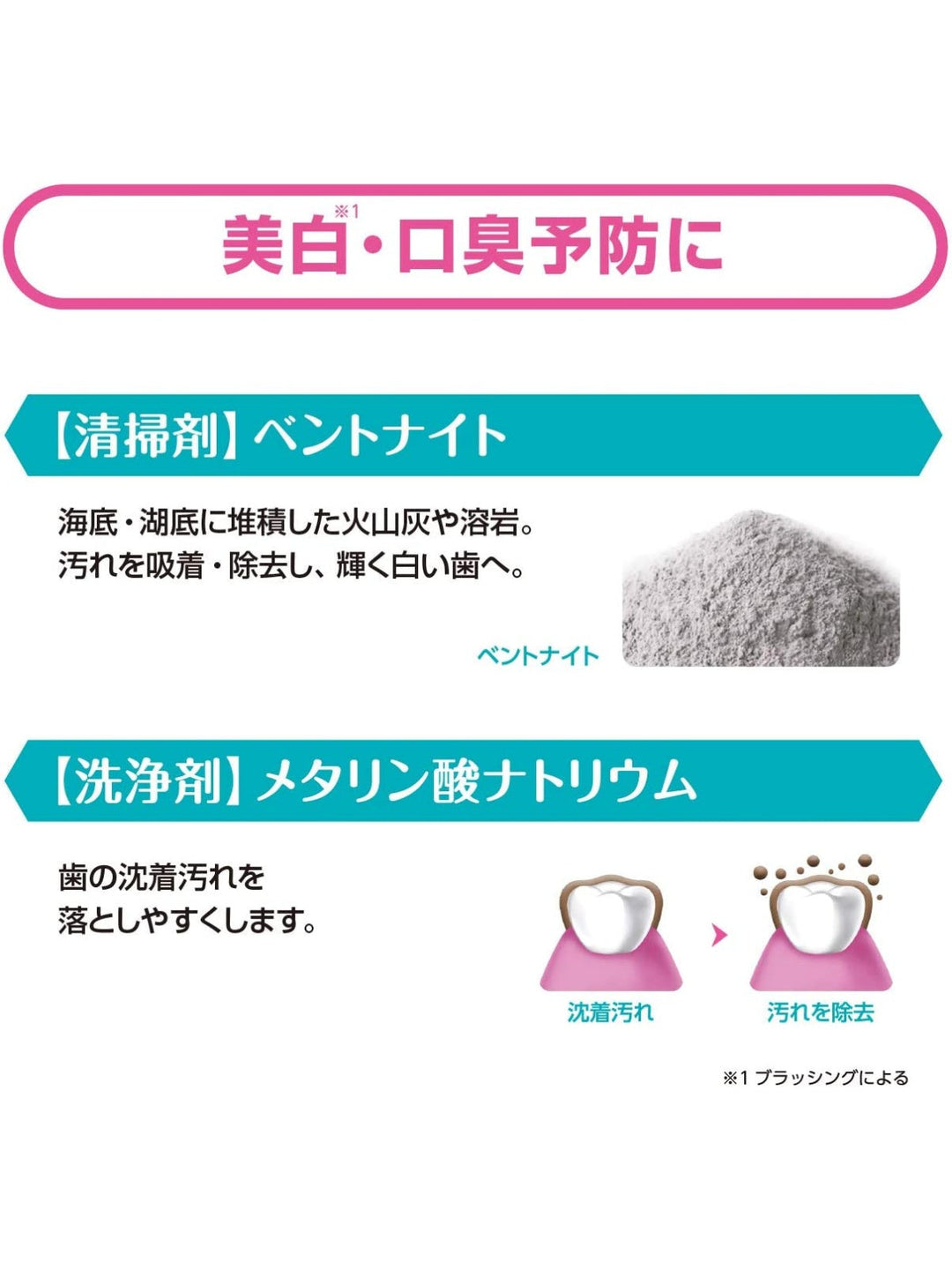 【医薬部外品】 薬用 ホワイトニング プレミアム ハミガキ粉 [美白 口臭予防] トゥービー フレッシュ 60g