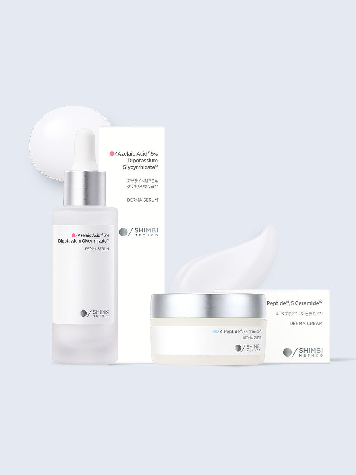 【数量限定】3Dモイストクリーム(モイストクリア) ＆ アゼライン酸5%セラムSHIMBI METHOD 30ml+45g