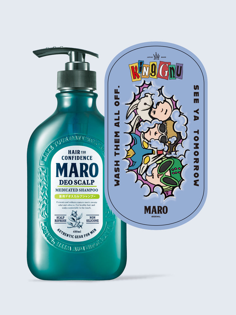 【在庫僅少】 King Gnu × MARO】【医薬部外品】薬用 シャンプー [頭皮ケア シャンプー