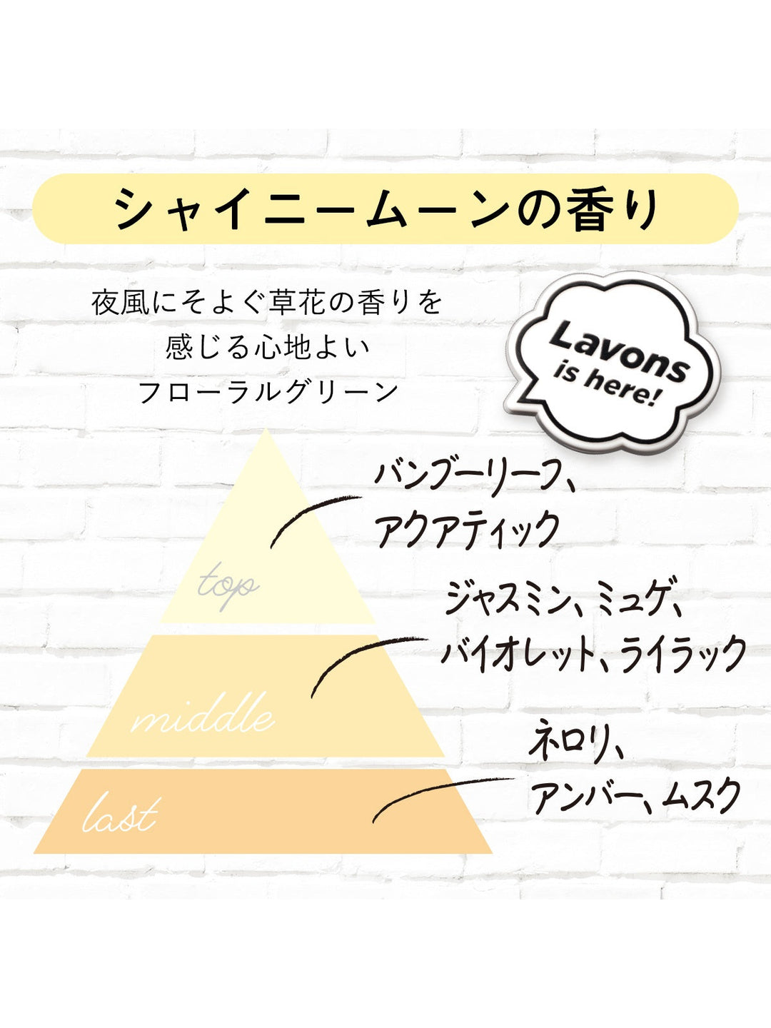 クルマ用フレグランス [車用 クリップタイプ] シャイニームーン ラボンデブーン 1個