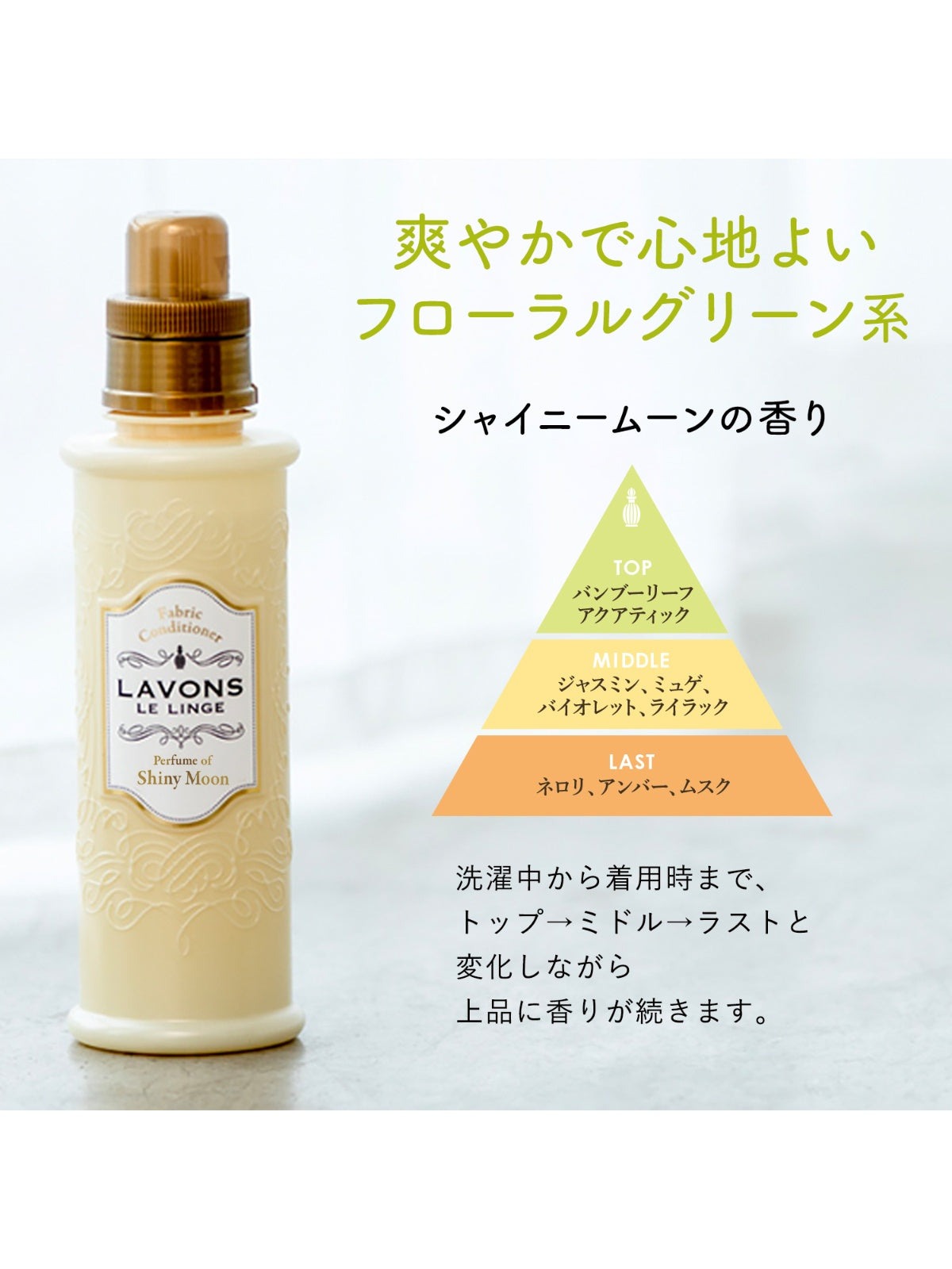 柔軟剤 2倍 詰替 シャイニームーン 960mL - NatureLab Store