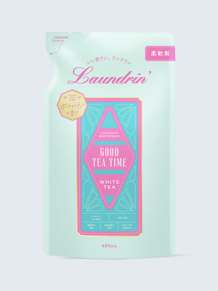 柔軟剤 ホワイトティー 詰替 ランドリン 480mL