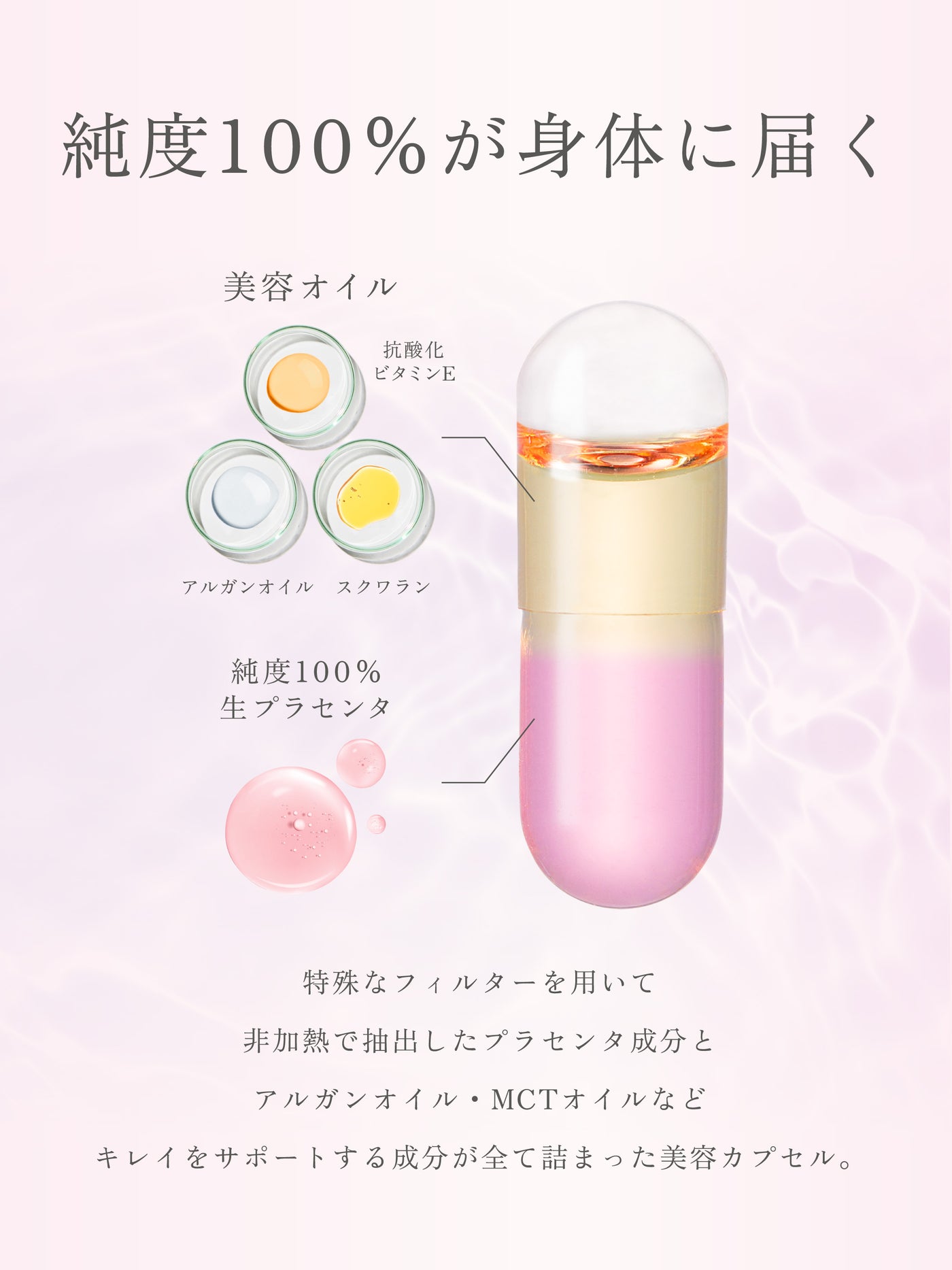 フィート ブライト プラセンタ エクソソーム【栄養機能食品 (ビタミンE)】 30粒 feat.