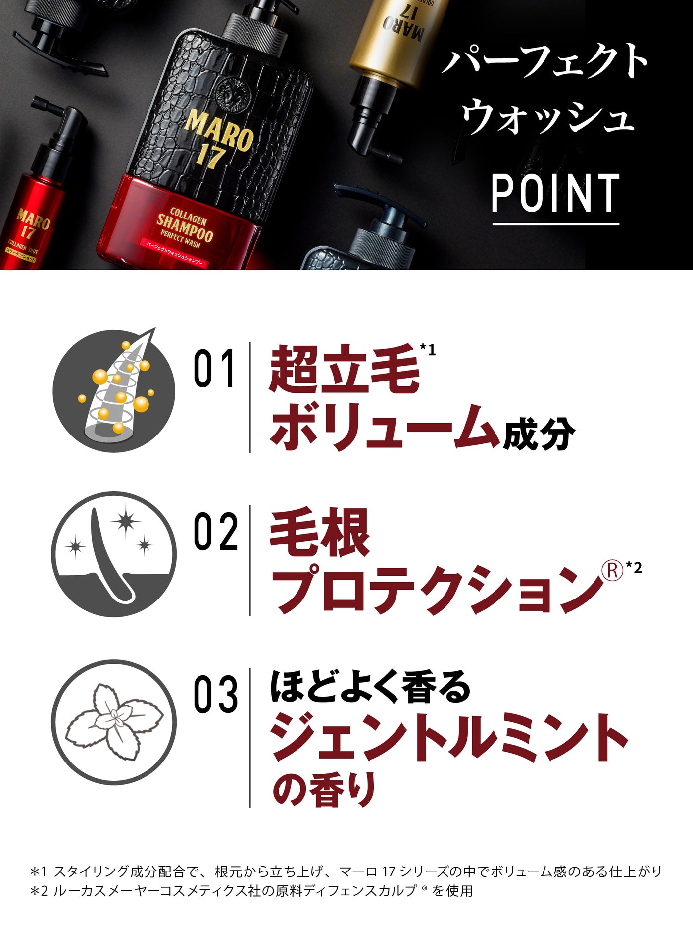 MARO17 パーフェクトウォッシュシャンプー＆コンディショナーセット 350ml×2