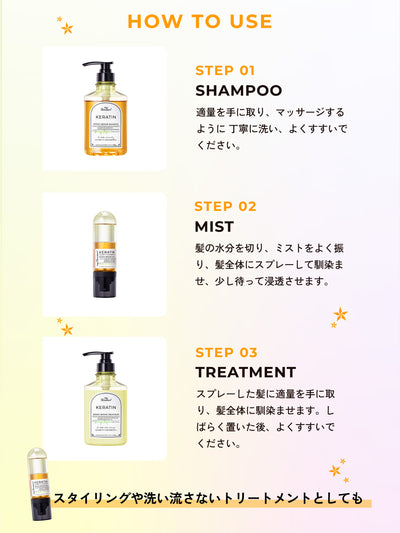 ケラチン ブースター トリートメント [ダメージリペア] シトラスサボンの香り マイブースターズ 400mL