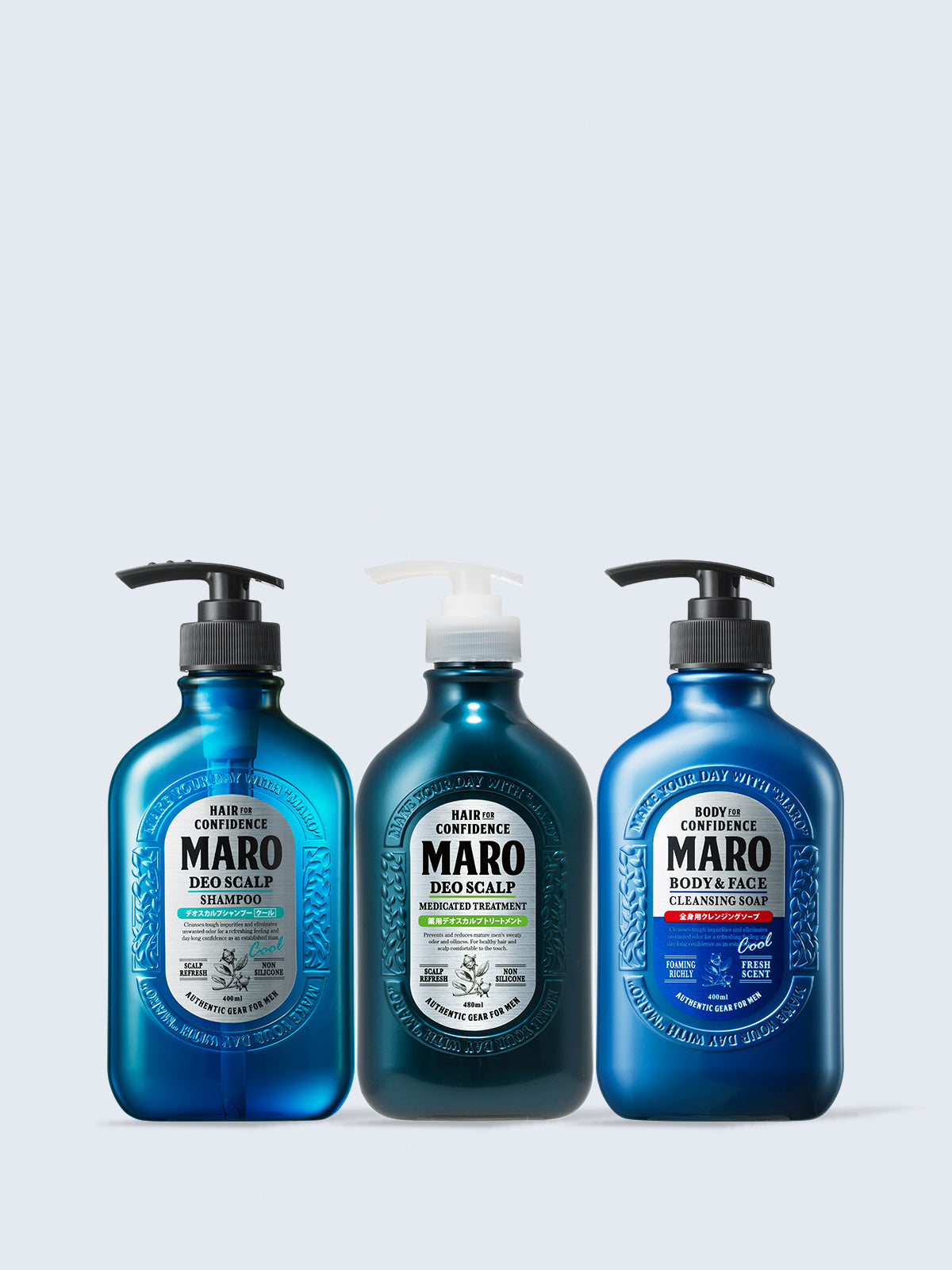 MARO ヘアケア&ボディソープ3点セット