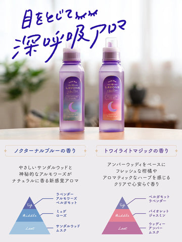 オシャレ着用洗剤 シャレボン トワイライトマジックの香り ラボン to