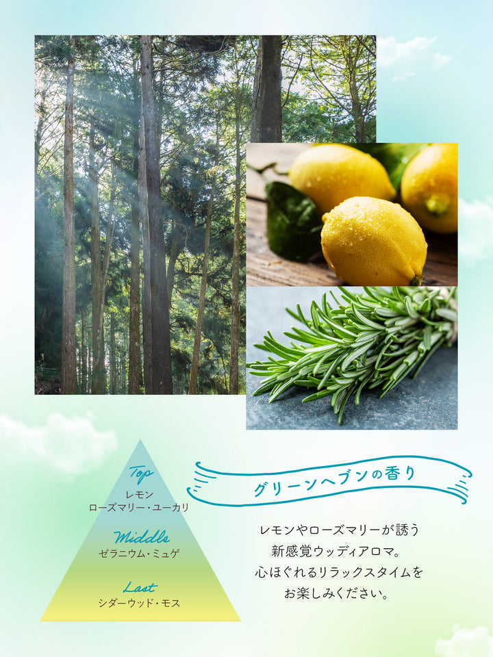 フルラインセット】グリーンヘブンの香り - NatureLab Store
