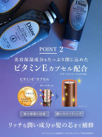 トリートメント [夜のディープ補修] ミッドナイトベリーの香り