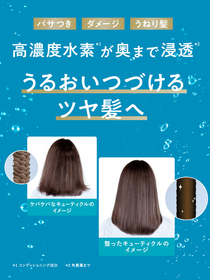 世界初※1 高濃度水素※2 ゲル配合の自宅でできる「水素※2