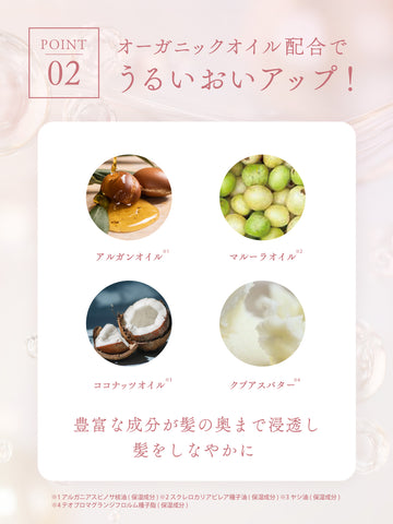大容量3倍】トリートメント [ツヤ髪] フローラル&ベリーの香り