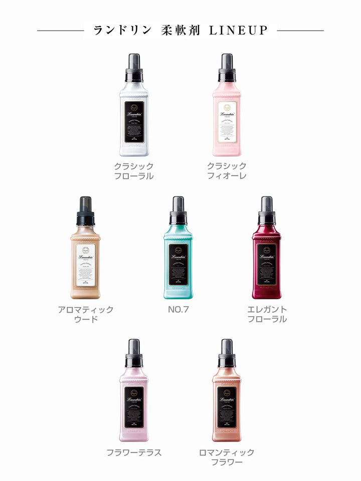 柔軟剤 4倍 詰替 クラシックフローラル ランドリン 1920mL - NatureLab