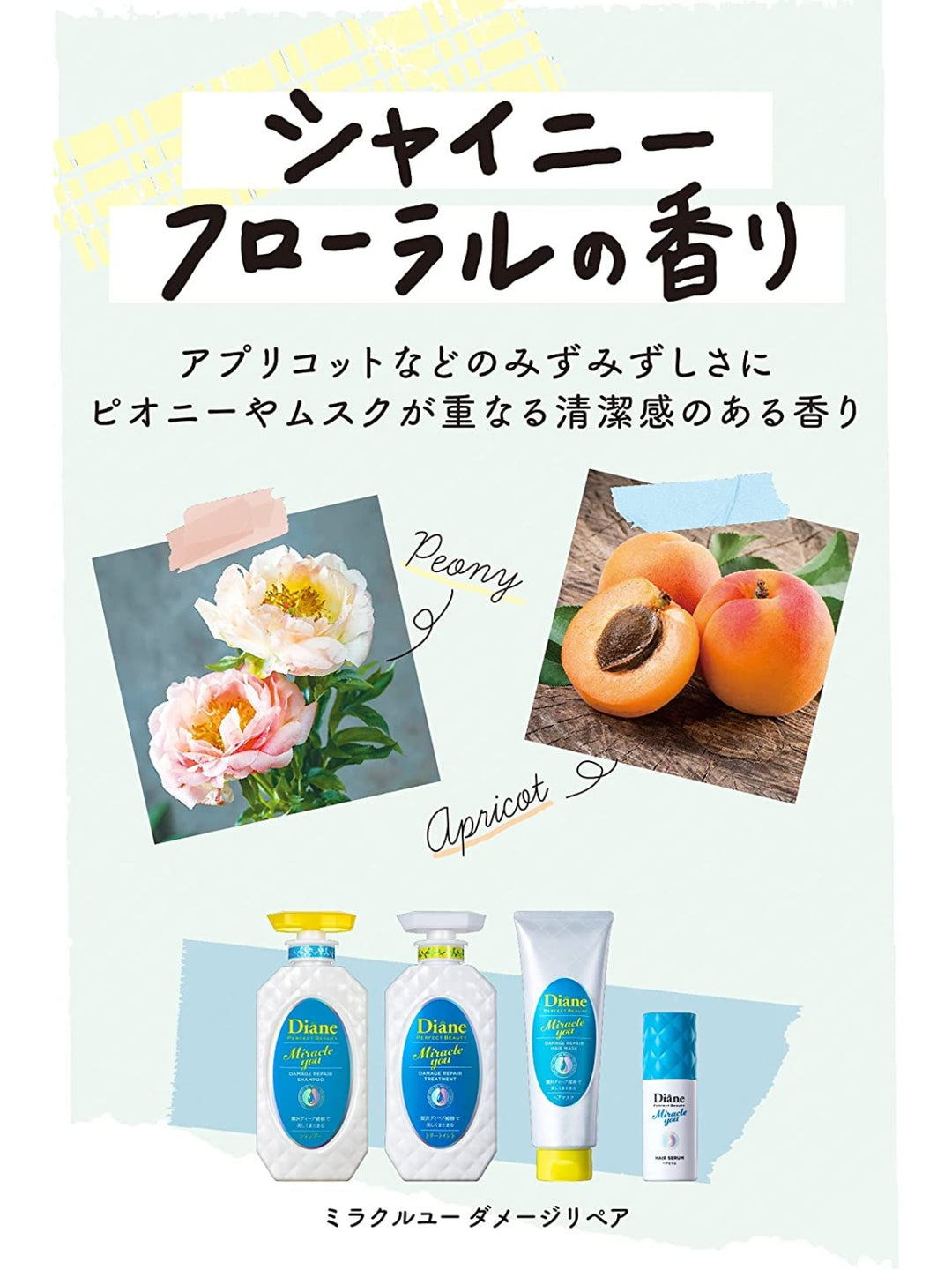 シャンプー&トリートメント [カラーキープ&ダメージ補修
