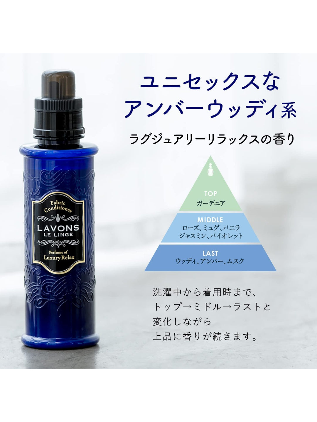 柔軟剤 詰替 ラグジュアリーリラックス ラボン 480mL - NatureLab Store