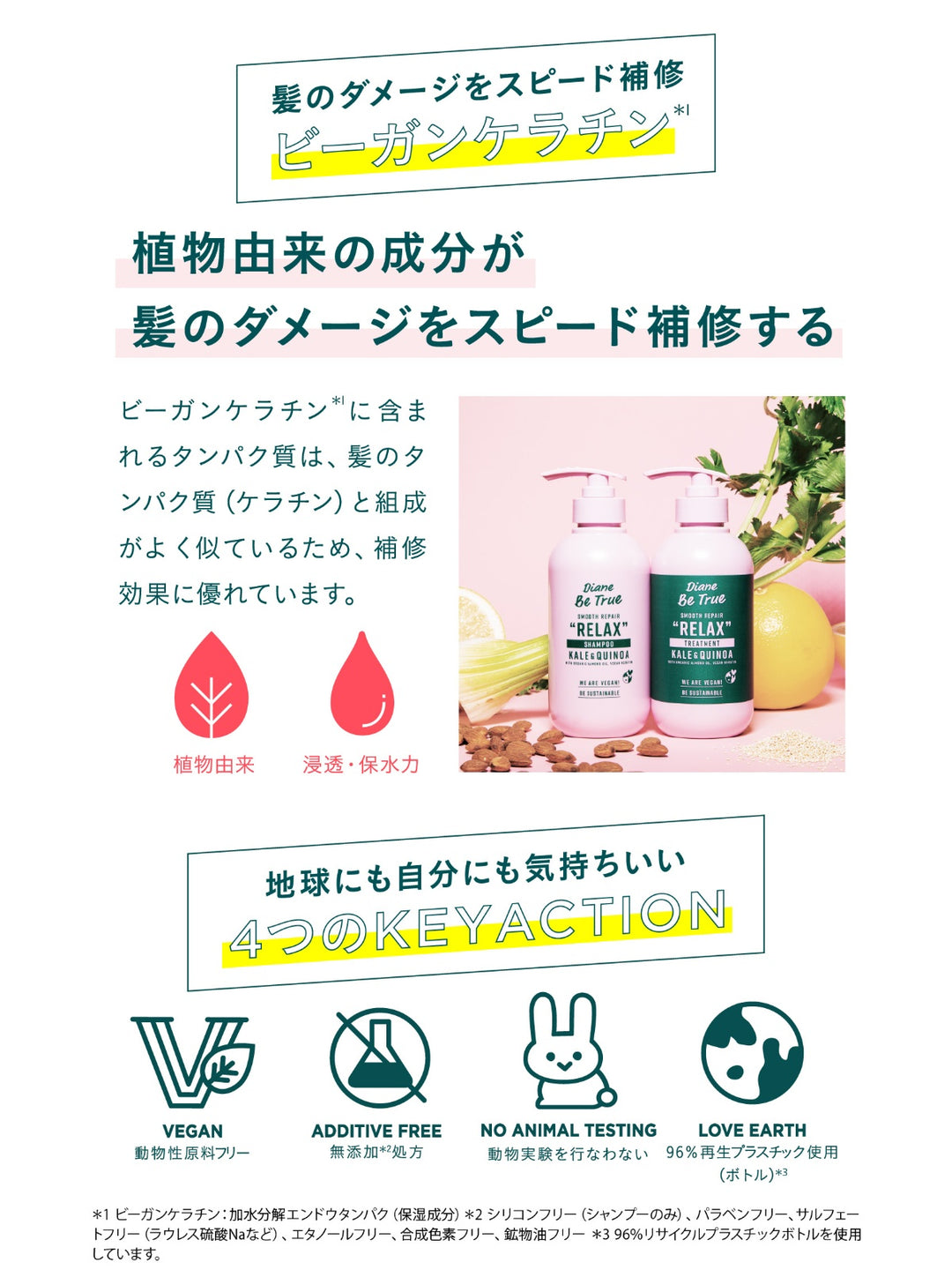 ダイアン　ビートゥルー ダイアン ビートゥルー / シャンプー／トリートメント ダメージ